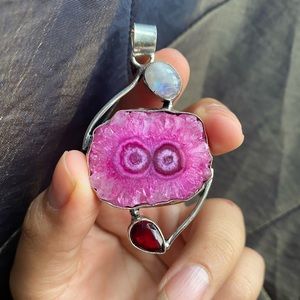 ✨ON SALE✨ 🌸Solar Quartz Moonstone 925